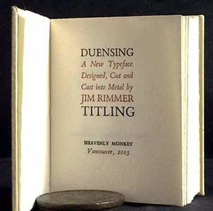 Duensing Titling book