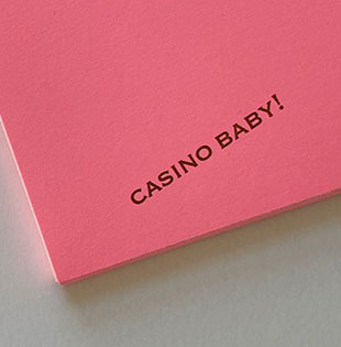Casino Baby book