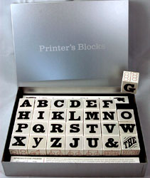 Printer's Blocks book
